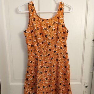Retrolicious Pumpkins & Cats Dress